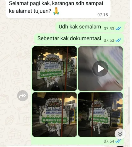 Pengiriman Papan Bunga Selamat Kembangan Utara