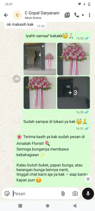 Pengiriman Karangan Bunga Kembangan Utara
