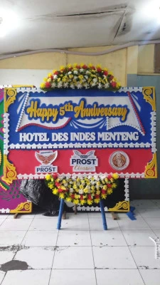 Papan Bunga di Kembangan Utara