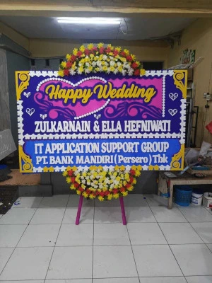 Papan Bunga di Kembangan Utara
